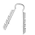 Grampo Clamp C4 Branco 50 Unidades - Imagem 3