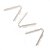 Grampo Clamp C6 Branco 50 Unidades - Imagem 2