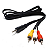 Cabo P2 X 3RCA  Kapbom KAP-AV-13 - Imagem 3