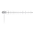 ANTENA EXTERNA PARA CELULAR 20DBI 700MHZ AQUARIO CF-720 - Imagem 2