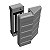 Fechadura Eletroima AL150 C/Sensor De Porta Cinza Agl - Imagem 1