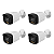 Kit Com 4 Câmeras Bullet Full Color 1080P 2MP 2.8MM - Imagem 1