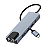 HUB 5 PORTAS KAPBOM KA-6050 2X USB/ RJ45/ HDMI/ TIPO C - Imagem 3
