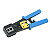 Alicate Crimpar Profissional Conector Rj45 Ez Crimp Vazado - Imagem 1