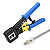 Alicate Crimpar Profissional Conector Rj45 Ez Crimp Vazado - Imagem 2