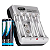 CARREGADOR DE PILHA KNUP KP-511AB 2AAA/2AA - AA/AAA/9V - Imagem 2