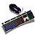 Kit Teclado e Mouse Gamer LED - KNUP KP-TE124 - Imagem 3