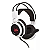 Fone de Ouvido Gamer KP-400 Cor Branco e Preto Com luz LED - Imagem 1