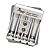 CARREGADOR DE PILHA / BATERIA KNUP KP-511B AA/AAA/9V - Imagem 3
