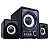 CAIXA DE SOM PARA PC SUBWOOFER 2.1 KNUP - Imagem 1