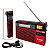 RADIO FM / AM / SW1-2 LANTERNA / BATERIA RECARREGAVEL - Imagem 2