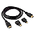 CABO HDMI 1.5M 4 EM 1 IT-BLUE LE-6623 - Imagem 3