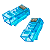 Conector Rj45 Gts Network Azul- 20Un - Imagem 2