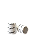 LACRE/CAPSULA FECHADA BRANCO CACHAÇA 28x40 - Imagem 1