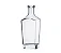 100 UN. GARRAFA DE VIDRO IMPERIAL 750 ML FECHAMENTO ROLHA E LACRE TRANSPARENTE - Imagem 1