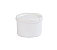POTE DE PLÁSTICO BRANCO C/ TAMPA LACRE 500 ML - 10 UN - Imagem 1