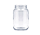 12 UN. POTE DE VIDRO 600 ML C/ TAMPA E LACRE - Imagem 1