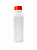 300 UN. FRASCO LEITOSO 300 ML COM TAMPA LARANJA - Imagem 1