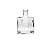 02 UN. GARRAFA DE VIDRO 500 ML ALFA FECHAMENTO ROLHA MADEIRA E LACRE TRANSPARENTE - Imagem 1