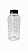 480 UN. FRASCO TRANSPARENTE QUADRADO 300 ML COM TAMPA - Imagem 1