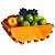 Fruteira De Madeira Cesto Para Frutas E Legumes Organizador - Imagem 4