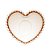 CJ 4 XICARAS CHA C/PIRES CORACAO PEARL AMBAR  180ml - Imagem 4
