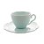 CJ 4 XICARAS CAFE PORCELANA C/PIRES BUTTERFLY VERDE 120ml - Imagem 1