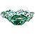 CACHEPOT DECORATIVO EM MURANO SWEET VERDE ESMERALDA - GG - Imagem 2