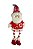 BONECO PAPAI NOEL SENTADO DECORATIVO - Imagem 1