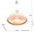 QUEIJEIRA CRISTAL PEARL AMBAR 20x12cm WOLFF - Imagem 5