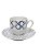 CJ 6 XICARAS CAFE C/ PIRES PORCELANA LIMOGES ARPEGGIO 100ml - Imagem 1