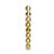 JG C/8 PC BOLAS LISA E COM GLITTER OURO - Imagem 1