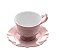 CJ 6 XICARAS P/ CAFE EM PORCELANA C/ PIRES FANCY ROSE 90ml - Imagem 2