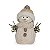 BONECO NEVE DECOR C/CACHECOL E GORRO - Imagem 1