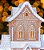 Casinha Gingerbread Home Sweet Home do Papai Noel em Resina e com Led - Imagem 5