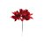 PICK DECORATIVO NATALINO VERMELHO COM PINHAS - Imagem 1