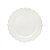 CJ 6 PRATOS SOBREMESA PORCELANA FANCY BRANCO 20cm - Imagem 1