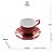 CJ 6 XICARAS CHA PORCELANA C/PIRES FANCY ROSE 200ml - Imagem 4