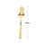 COLHER ACO INOX P/SERVIR PISA DOURADO WOLFF - Imagem 3