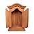 Oratório em Madeira Maciça Cedro 29cm - Imagem 3