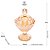 POTICHE DECORATIVO CRISTAL C/PE ANGEL AMBAR 11x16cm - Imagem 5