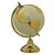 GLOBO DECORATIVO COM BASE E MAPA DOURADO - Imagem 1