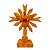 Escultura Divino Espirito Santo pedestal resplendor Madeira - Imagem 3