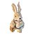 Coelha em Pelucia com vestido e cesta de ovos - Imagem 4