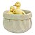 CACHEPOT COM PATINHOS EM RESINA - LINHA FAZENDINHA - Imagem 2
