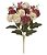 BUQUE MUM X10 (MARSALA OUTONO PALHA) 26cm - Imagem 1