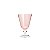 CJ 6 TACAS CRISTAL BOHEMIA P/VINHO BELLA ROSE QUARTZ 350ml - Imagem 2