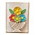 QUADRO EM MADEIRA COM FLORES BRANCAS 20X15CM MOD 03 - Imagem 1