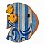 Quadro em Madeira de Lei Peixe Azul Decorativo - Imagem 2