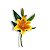 Haste Flor de Lírio Amarela Alta Qualidade 36cm - Imagem 3